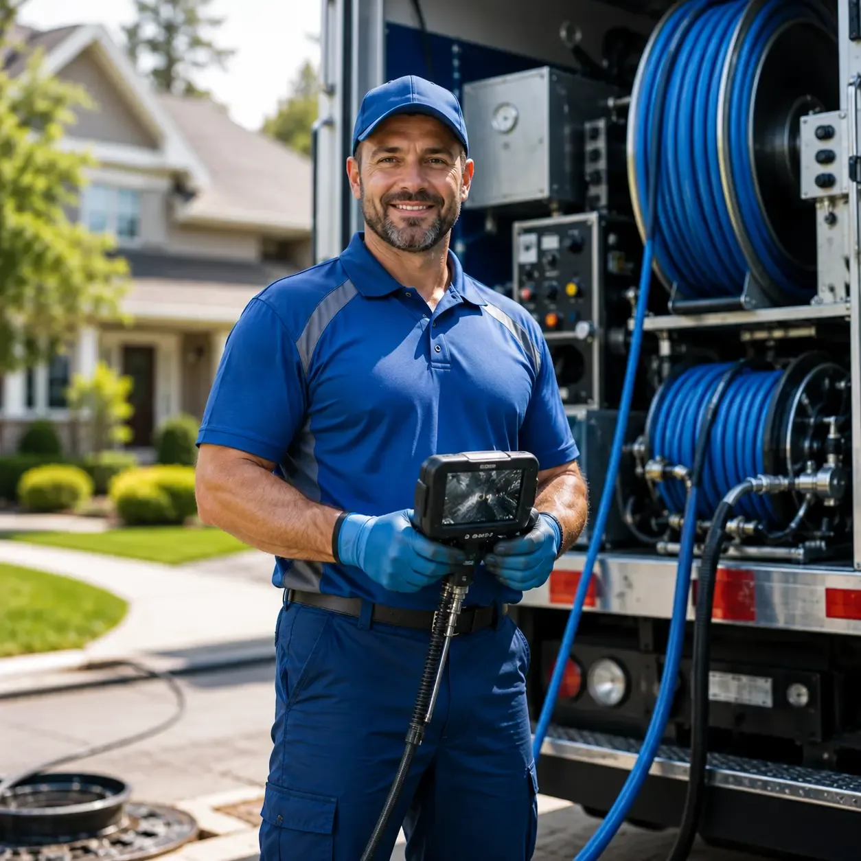 Local outdoor drain cleaning specialists in Southard, OK